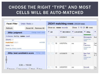 CHOOSE THE RIGHT “T YPE” AND MOST
   CELLS WILL BE AUTO-MATCHED
 
