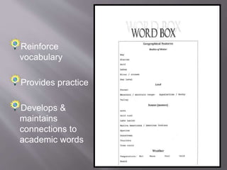 Observation
"And then Kino's brain cleared
from its red concentration and he
knew the sound--the keening,
moaning, rising hysterical cry
from the little cave in the side of
the stone mountain, the cry of
death.“
- John Steinbeck, The Pearl,
Chapter 6
 
