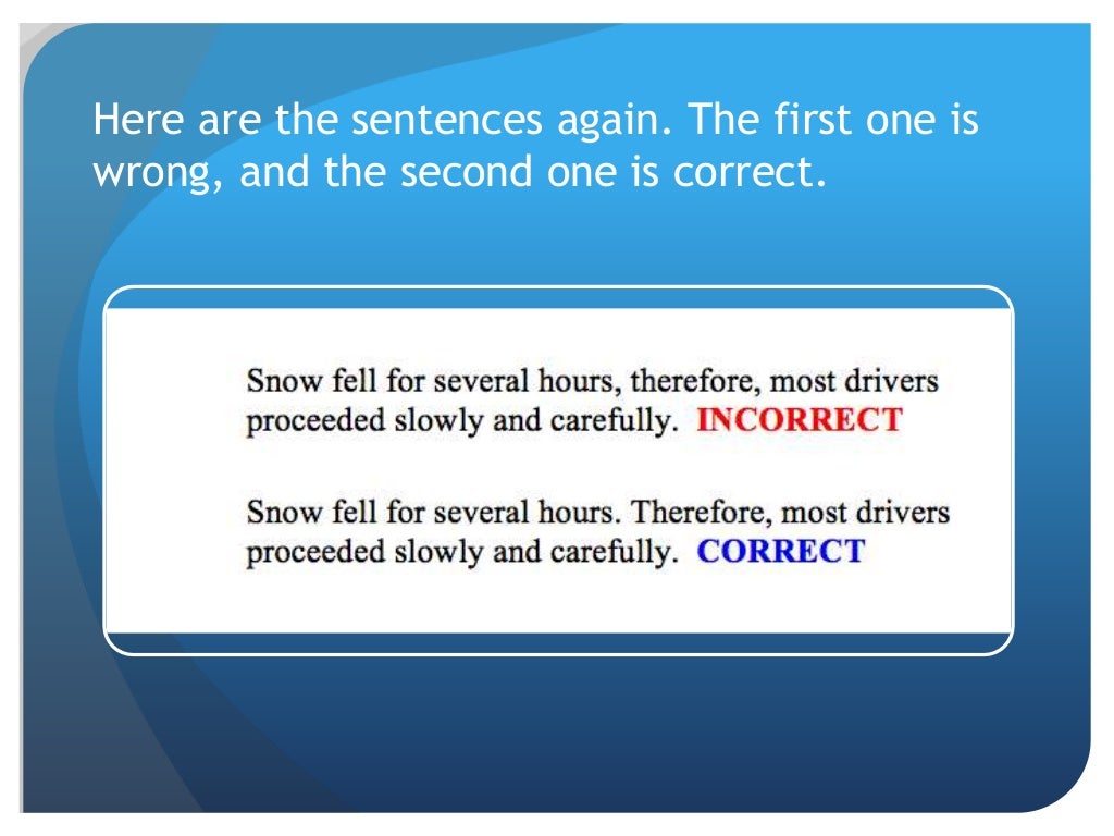 Using However Therefore And Nevertheless Correctly In Criminal Just 