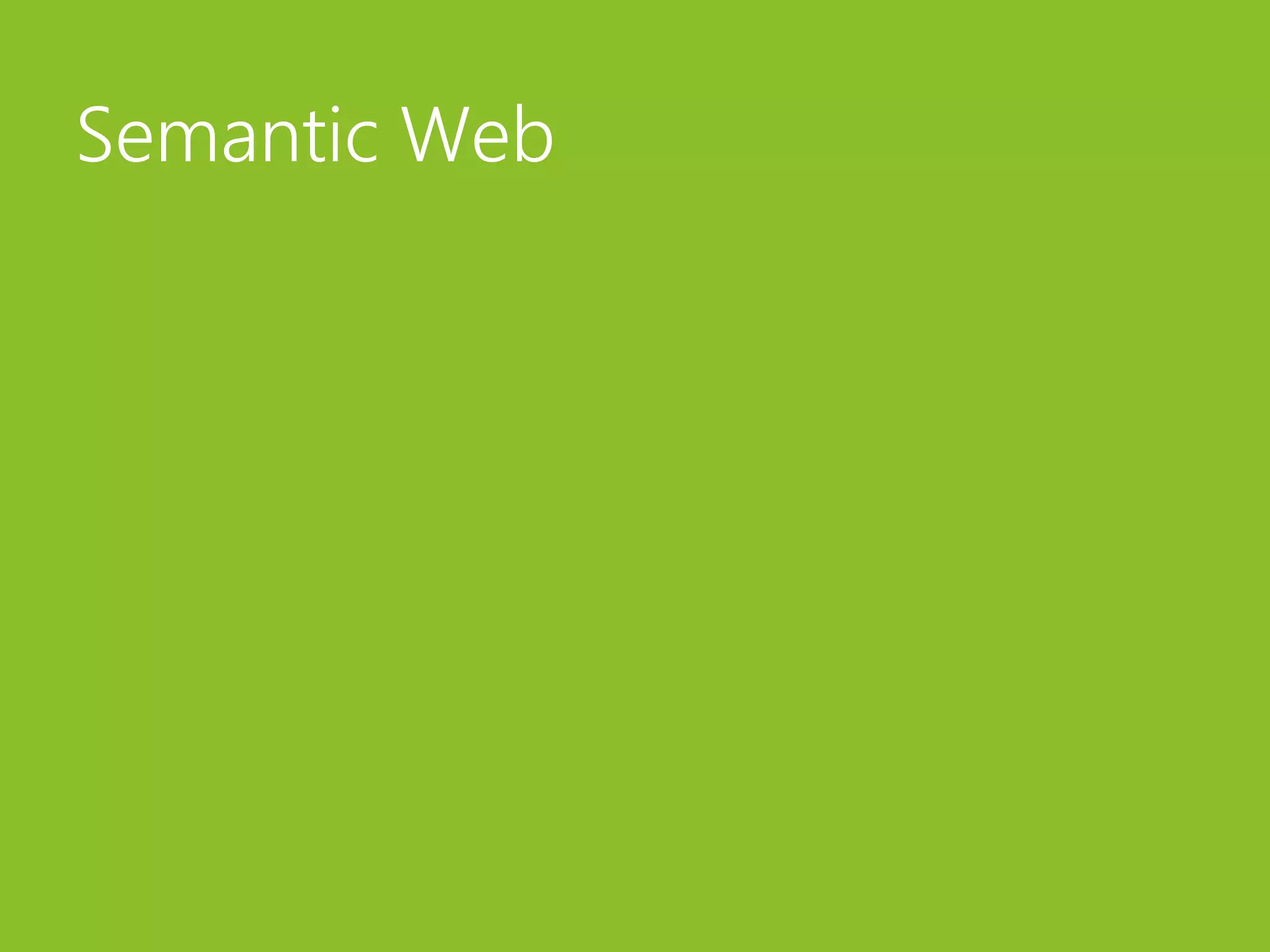 Semantic Web