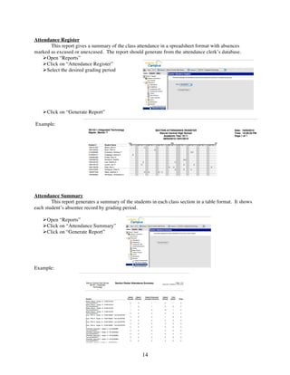 Using Infinite Campus (Revised) | PDF