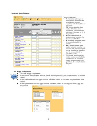 Using Infinite Campus (Revised) | PDF