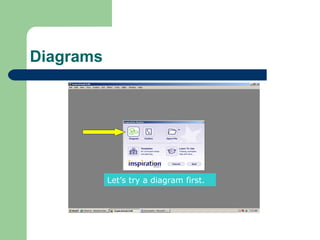 Diagrams




           Let’s try a diagram first.
 