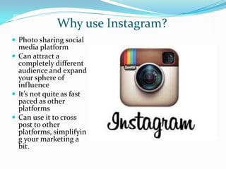 Using Instagram as a Marketing Tool