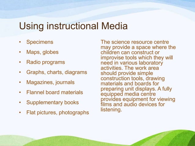Using instructional media | PPT