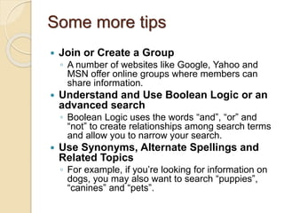 Dog Boolean Using the Internet for Learning | PDF