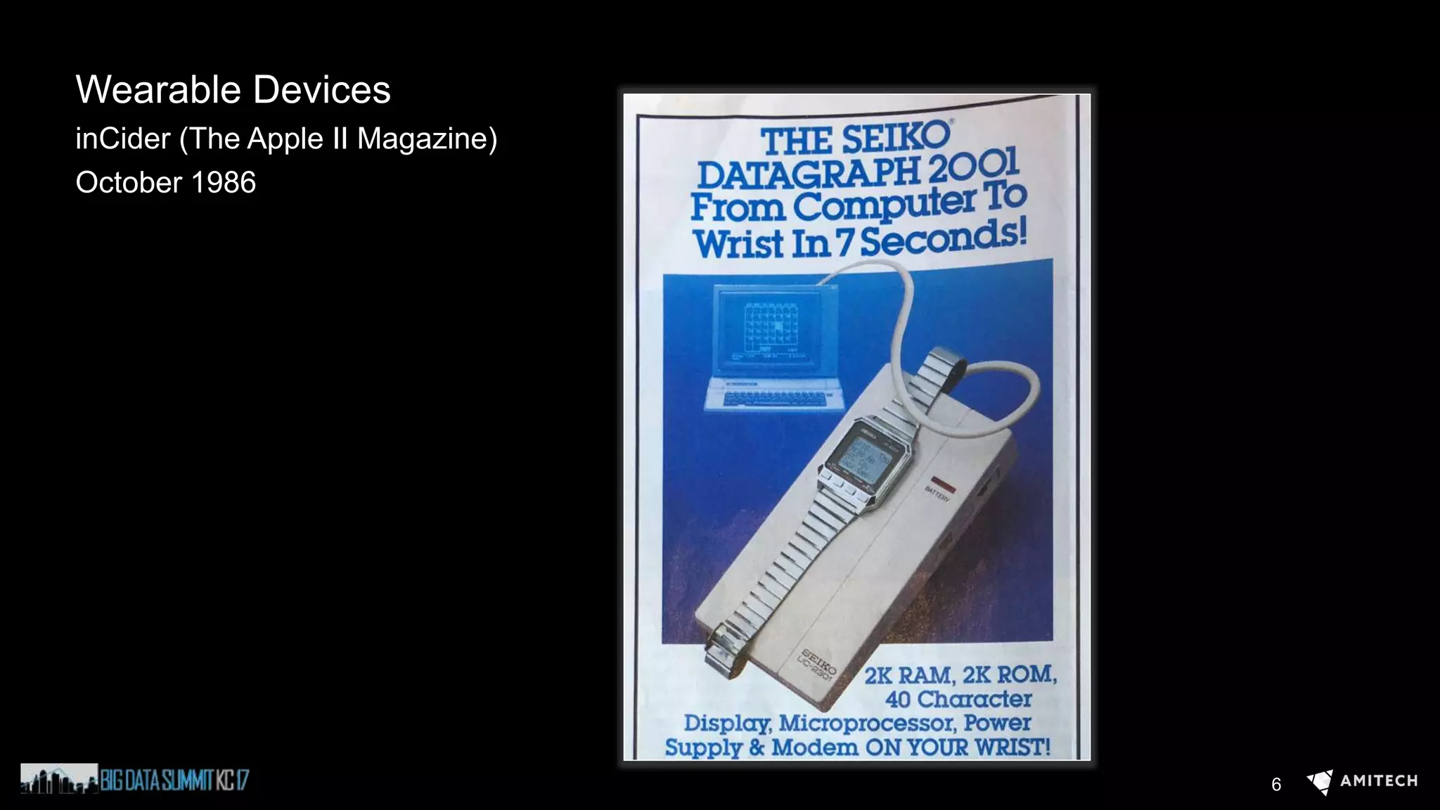 Wearable Devices
inCider (The Apple II Magazine)
October 1986
6
 