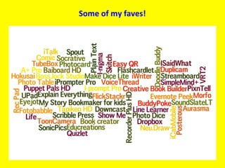 Some	
  of	
  my	
  faves!	
  
 