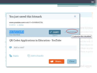 Customizing Your Shortened URL
30
 