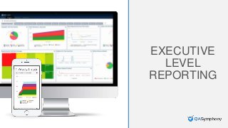 INSERT PHOTO ON TOP
Executive Level
Reporting
EXECUTIVE
LEVEL
REPORTING
 