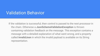 Using JSON Schema Validator | PPTX