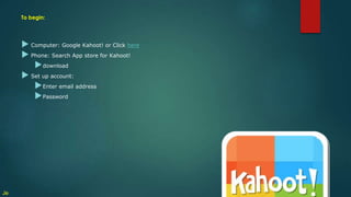 How to Create a Kahoot! Quiz – Instruction @ UH