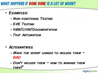 Dealing with bottlenecks – strategic viewAutomate Setups and Test DataHalf of our work is not core test work. Maybe you can take some of it, or help us reduce waste there Improve Dev Done  quality! – less retesting for us3TDCreating more Blue Light - TOCTDHelp us do ATDD so you can develop based on our test expectations, and also offload some automation effort from usTCome pair with us, you’ll probably see things from our perspective and have some ideas how to help!DHow can I help you be more efficient?