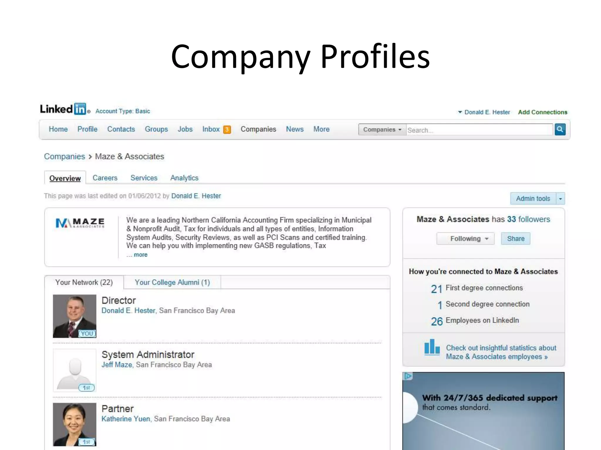 Company Profiles