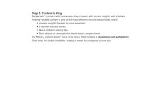 Using LinkedIn Effectively for B2B Lead Generation: A Step-by-Step ...