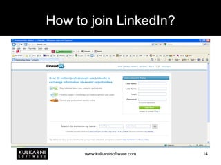 How to join LinkedIn? 