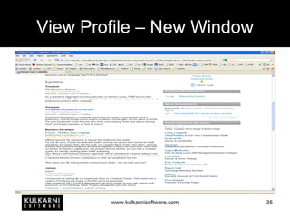 View Profile – New Window 