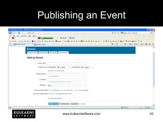 Publishing an Event 