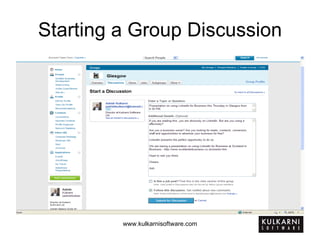 Starting a Group Discussion 