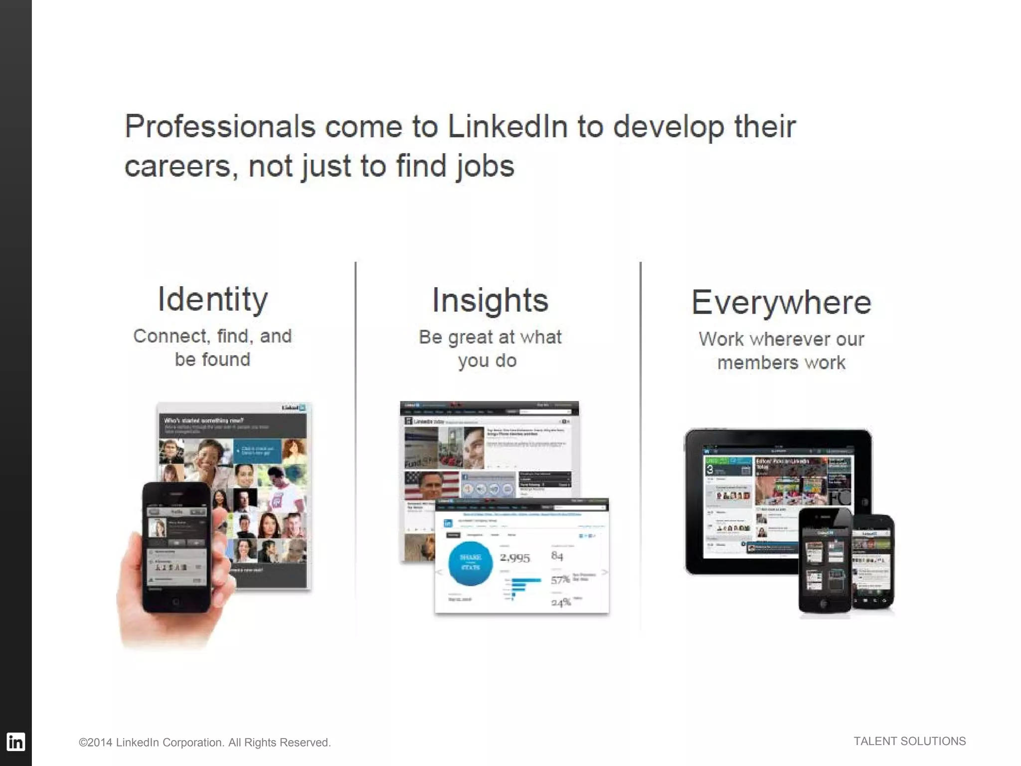 ©2014 LinkedIn Corporation. All Rights Reserved. TALENT SOLUTIONS
 