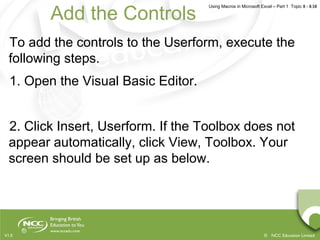 Using macros in microsoft excel part 1 | PPT