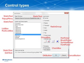Using MapBasic to modify your user interface | PPTX