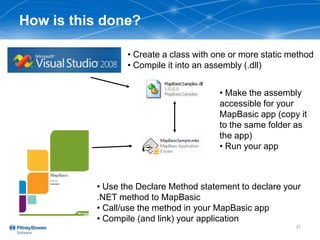 Collaboration Mapbasic Using MapBasic to modify your user interface | PPTX