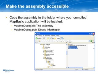 Using MapBasic to modify your user interface | PPTX