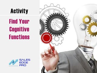 Activity
Find Your
Cognitive
Functions
 