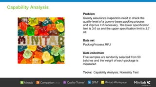 Using minitab for Superior Quality in Food Manufacturing | PDF