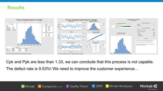 Using minitab for Superior Quality in Food Manufacturing | PDF