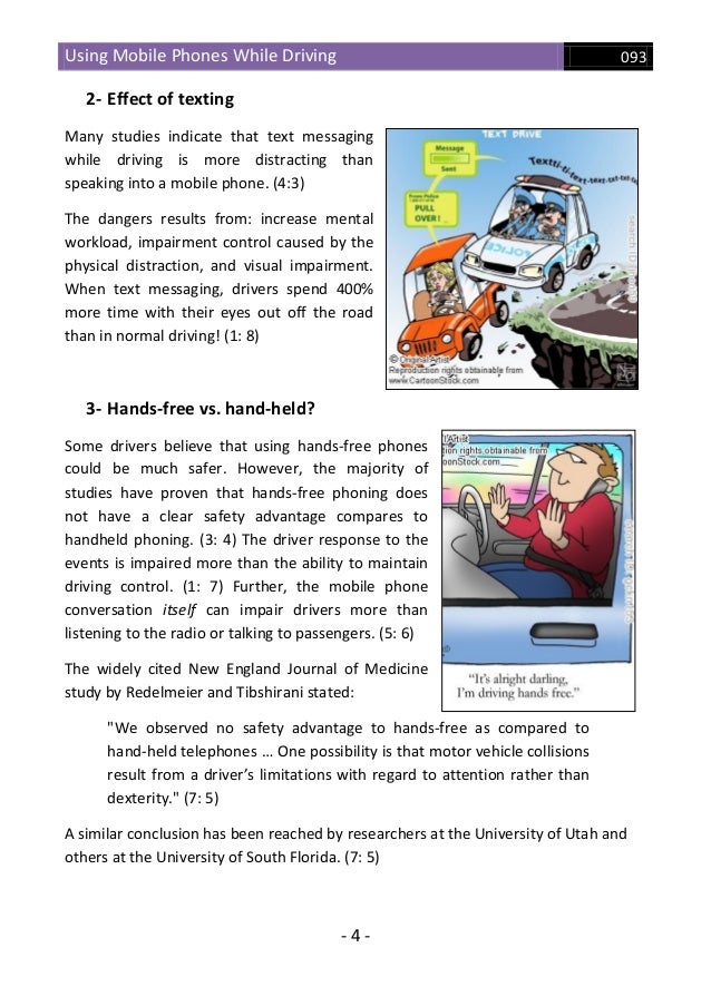 Essay on safe driving bad