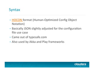 Cloudera - Using morphlines for on the-fly ETL by Wolfgang Hoschek | PDF