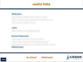 Controlling NAO with Java | PPTX