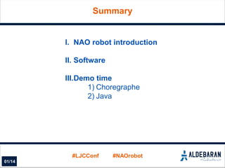 Controlling NAO with Java | PPTX