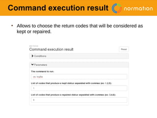 Using ncf building blocks to help writing CFEngine policies | PDF
