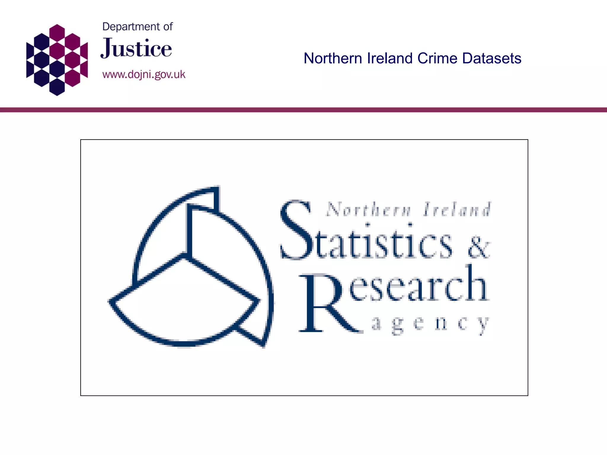 Northern Ireland Crime Datasets
 