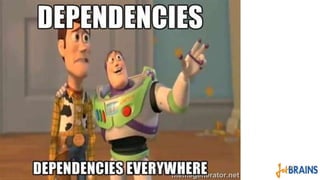 That was trouble! 
Dependency hell 
•Dependencies on NuGet packages 
•Dependencies on projects 
•Dependencies on file system layout 
• Breaking changes in dependencies 
 