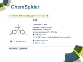 ChemSpider
 