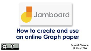 How to create and use
an online Graph paper
Ramesh Sharma
22 May 2020
 