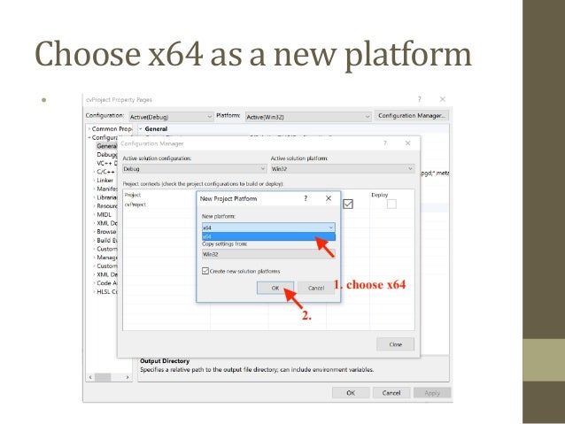 Using open cv 249 with vs2012