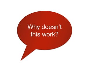 Persistence
 6-9 call attempts
 2-3 emails or voicemails
 Best practice (from Ken Krogue, InsideSales.com)
 