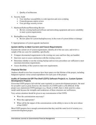 Software Code Remeditaton Report Examples Matrix Using Periodic Audits To Prevent Catastrophic Project Failure | PDF ...