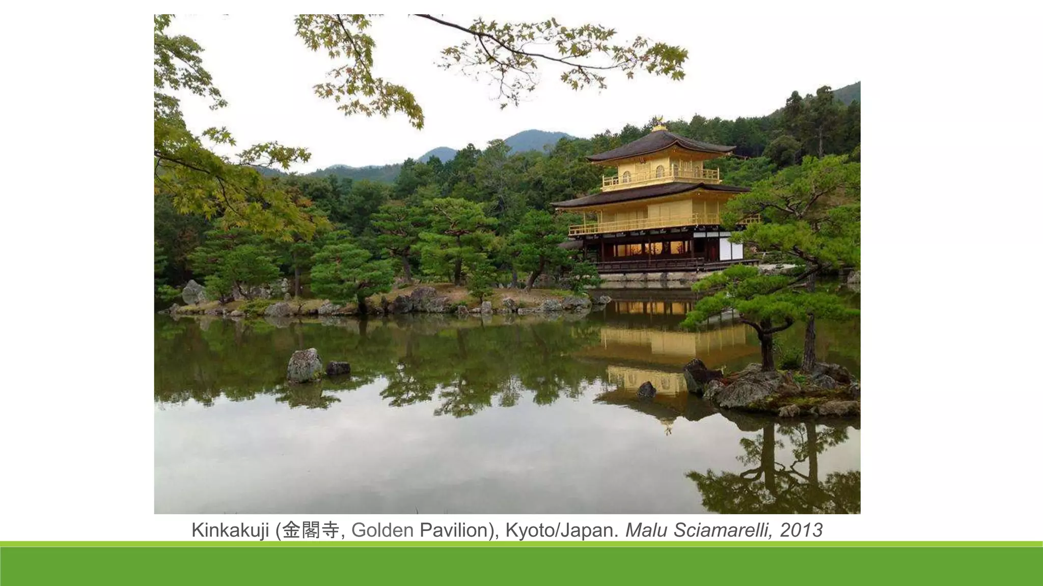 Kinkakuji (金閣寺, Golden Pavilion), Kyoto/Japan. Malu Sciamarelli, 2013
 