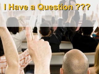 I Have a Question ??? 