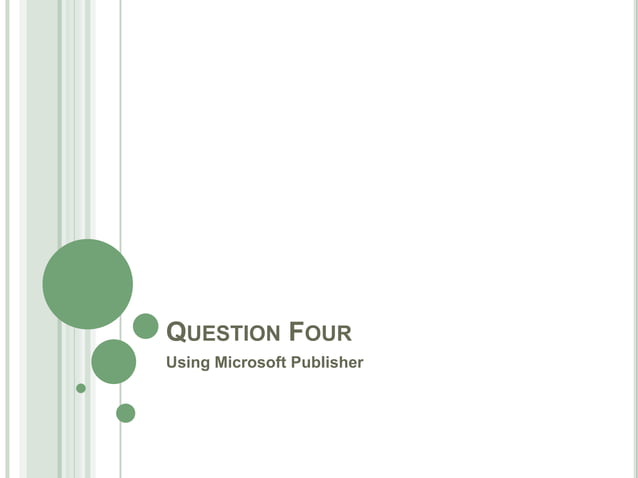 Using Publisher PPT using-publisher-ppt