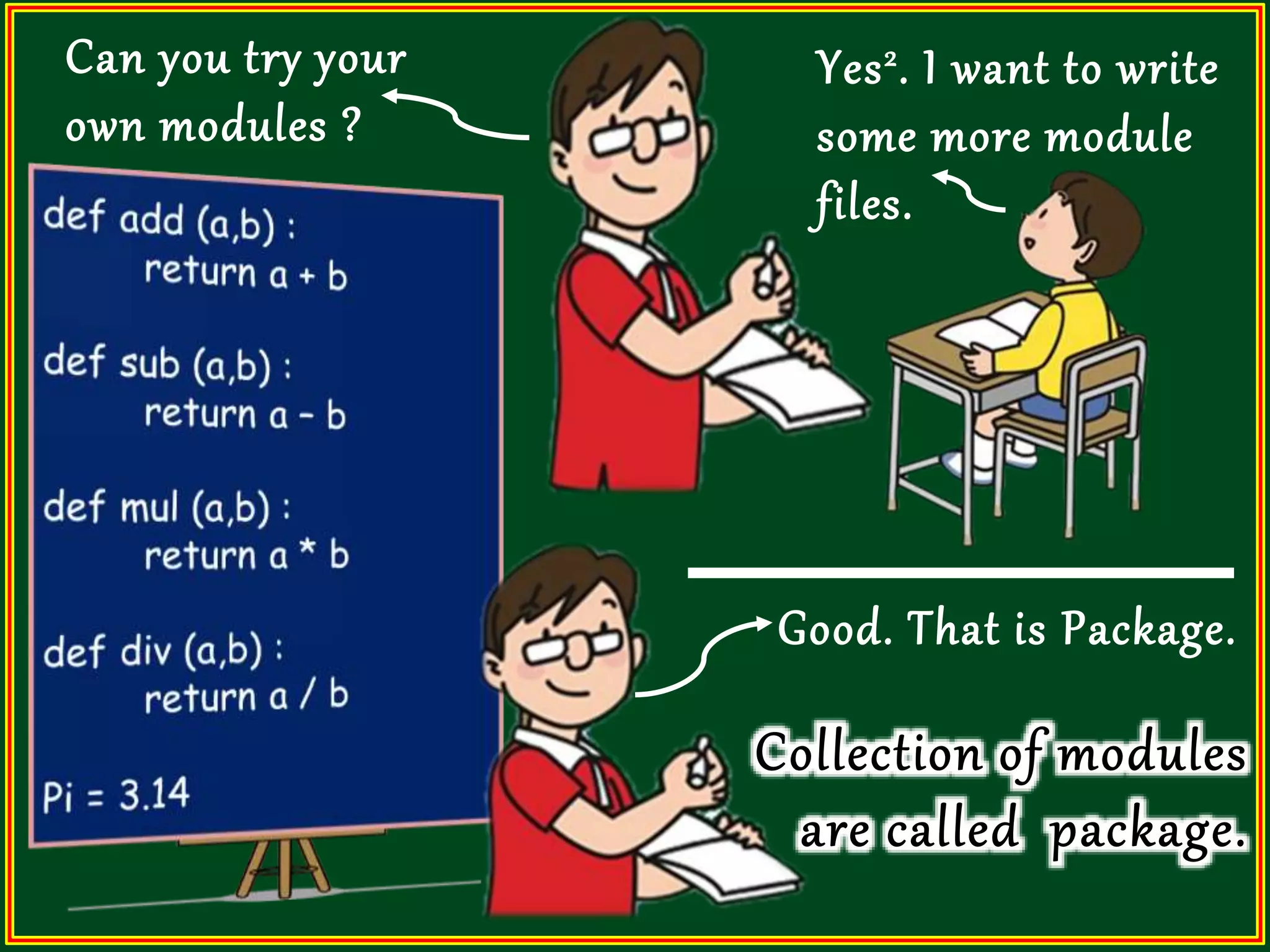 Python Modules and Libraries | PPT
