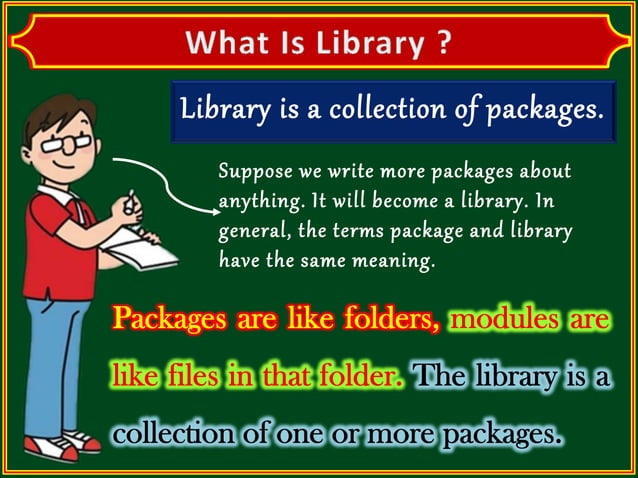 Python Modules, Packages and Libraries | PPT