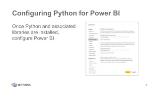 power bi python tutorial | python with power bi |... Using Python with Power BI | PPTX