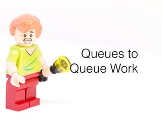 Using queues and offline processing to help speed up your application